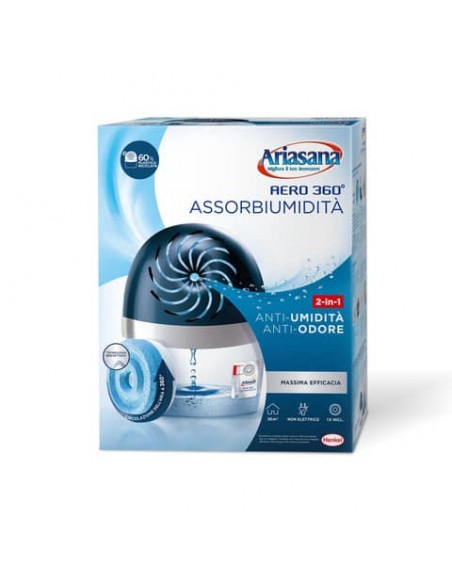 Assorbiumidità Ariasana Kit Aero 360° - ricaricabile Blu 2626324