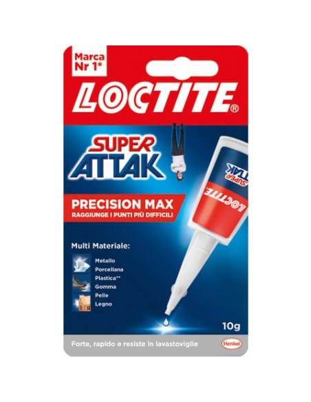 Colla Loctite Super Attak Maxi 10 g. trasparente 2631647