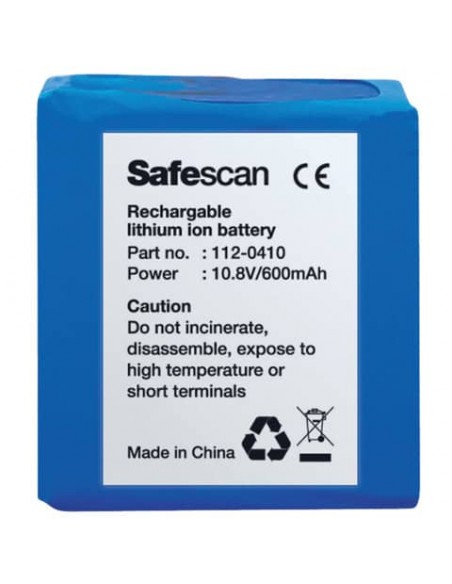 Batteria al litio ricaricabile  LB-105 per rilevatore banconote Safescan 155-S nero - 112-0410