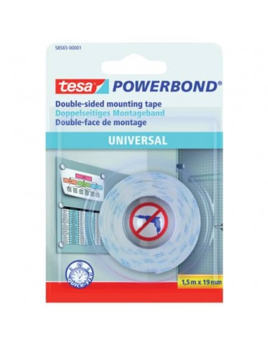 Nastri biadesivi tesa Powerbond Universale 19 mm x 1