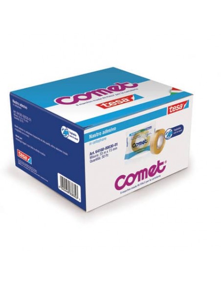 Nastro adesivo trasparente Comet CELLO 64-160 cellophane 15 mm x 33 m 64160-00030-01