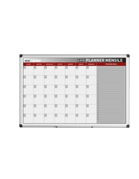 Planning Bi-office mensile  magnetico 90x60 cm bianco GA03267170