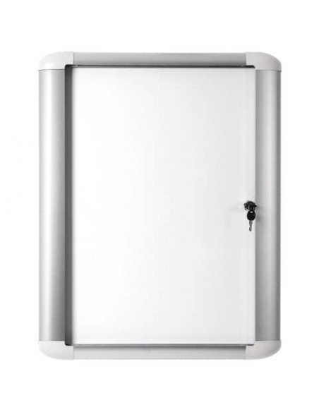 Bacheca magnetica Bi-Office MasterVision Outdoor con cornice in alluminio 4xA4 VT610209760