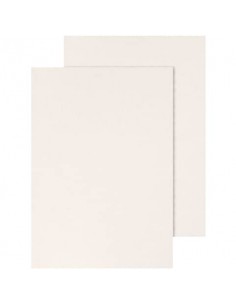 Copertina per rilegatura Q-Connect A4 250 g/m² bianco goffrato conf. 100 pezzi - KF00502