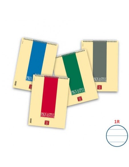 Blocco spiralato 60 fogli Pigna Pignastyl A4 1R 02156281R