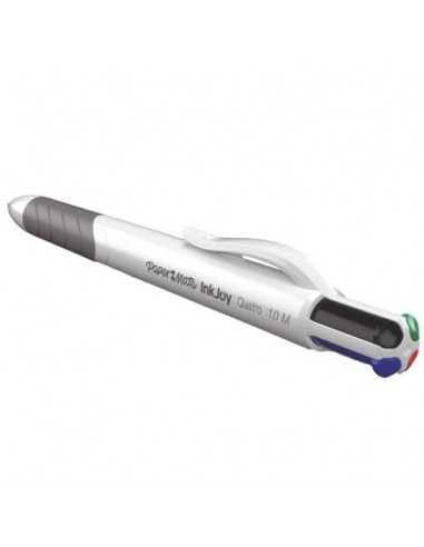 Penna sfera a scatto Paper Mate Inkjoy Quatro ULV M 1 mm 4 colori S0977260