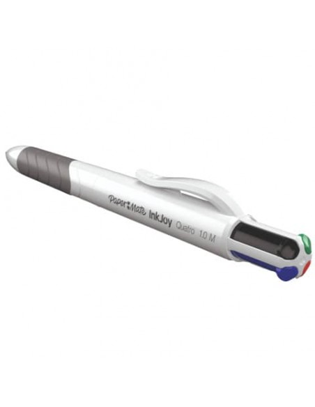 Penna sfera a scatto Paper Mate Inkjoy Quatro ULV M 1 mm 4 colori S0977260