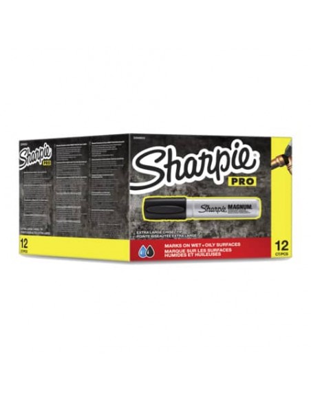 Marcatore permanente Sharpie Metal Magnum punta a scalpello Large 9-14