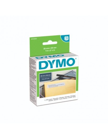 Rotolo da 500 etichette Dymo LabelWriter indirizzi 54x25 mm bianco S0722520