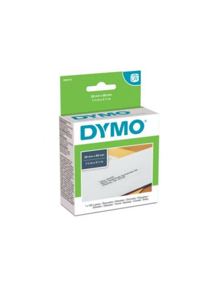 Rotolo da 130 etichette Dymo LabelWriter indirizzi std.  28x89 mm bianco 1983173