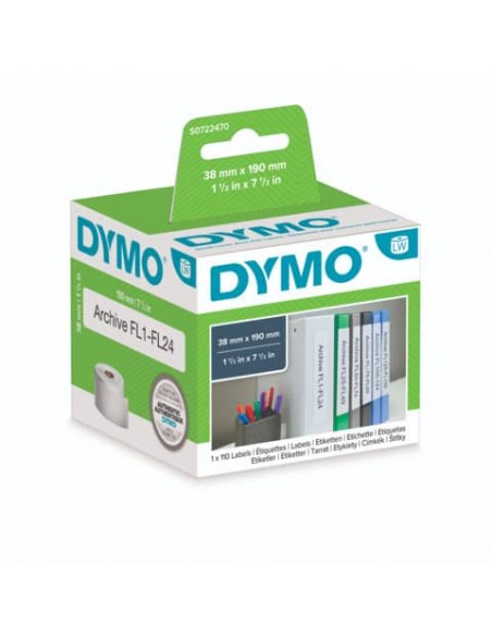 Rotolo da 110 etichette Dymo LabelWriter indirizzi standard 190x38 mm bianco S0722470