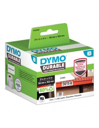 Rotolo da 300 etichette Dymo LabelWriter durable multiuso 102x59 mm bianco 2112290