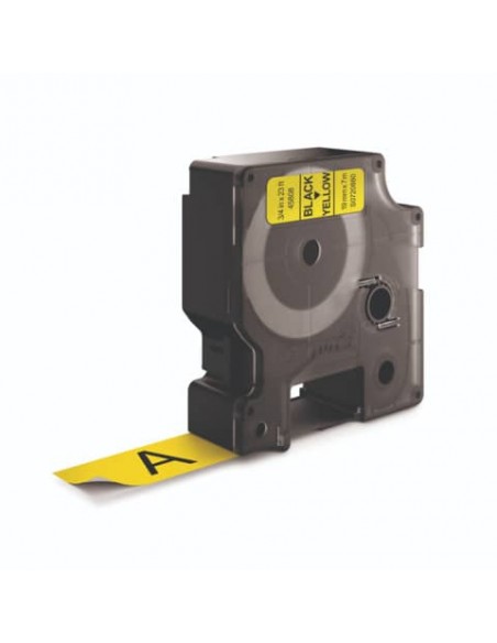 Nastro per etichettatrici Dymo D1 19 mm x 7 m nero/giallo S0720880