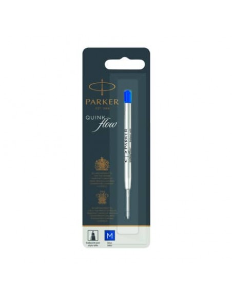 Refill sfera Parker blu M  in blister - 1950371