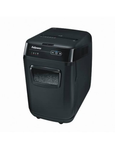 Distruggidocumenti uso moderato FELLOWES AutoMax™ 200C - P-4 - 32 L - taglio a frammenti 4x38 mm - nero - 4653602