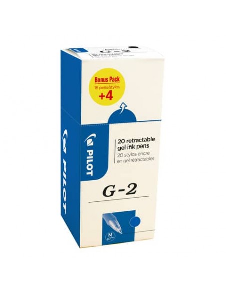Penna gel a scatto Pilot Gel G-2 0