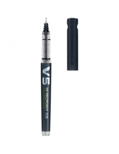 Penna roller ricaricabile a inchiostro liquido Pilot HI-TECPOINT V5 Begreen 0
