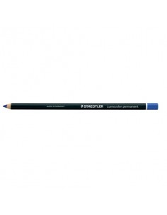 Matita vetrografica Staedtler Lumocolor Permanent Glasochrom 108 20 blu 108 20-3