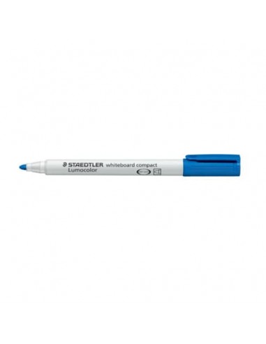 Marcatore per lavagne bianche Staedtler Lumocolor whiteboard compact 341 1-2 mm blu - 341-3