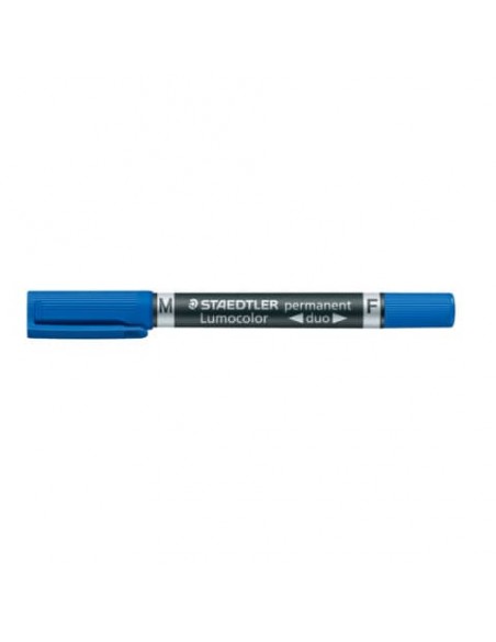 Marcatore doppia punta Staedtler Lumocolor permanent duo 348 0