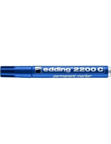 Marcatore permanente edding 2200 C punta scalpello 1-5 mm blu E-2200C 003