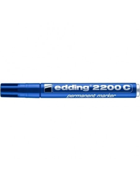 Marcatore permanente edding 2200 C punta scalpello 1-5 mm blu E-2200C 003