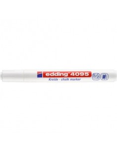 Marcatore a gesso liquido edding 4095 punta conica 2-3 mm bianco E-4095 049