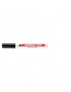 Marcatore a vernice edding 750 punta conica 2-4 mm nero E-750 001