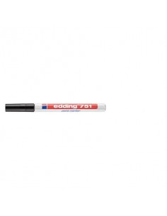 Marcatore a vernice edding 751 punta conica 1-2 mm nero E-751 001