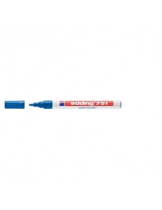 Marcatore a vernice edding 751 punta conica 1-2 mm blu E-751 003