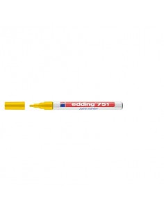 Marcatore a vernice edding 751 punta conica 1-2 mm giallo E-751 005