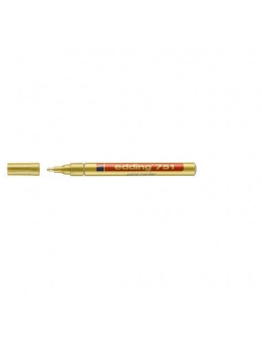Marcatore a vernice edding 751 punta conica 1-2 mm oro E-751 053
