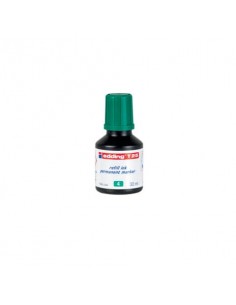 Inchiostro permanente per ricarica edding T 25 verde - 30 ml E-T25 004