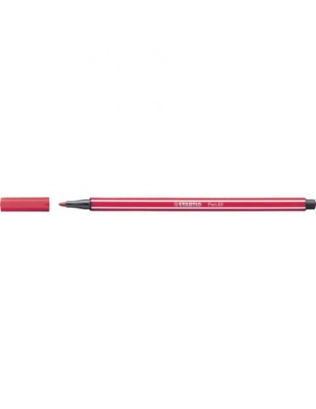 Pennarello Stabilo Pen 68 1 mm  rosso scuro - 68/50