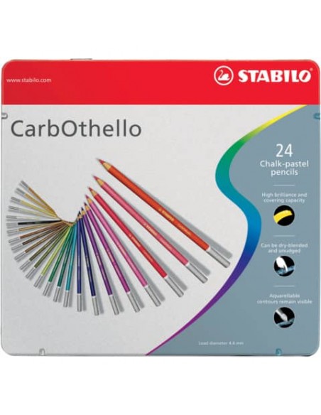 Matite colorate Stabilo CarbOthello tratto 4