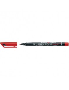 Penna Stabilo OHPen universal Medio (M) 1 mm rosso 843/40