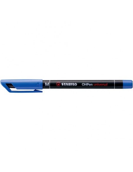 Penna Stabilo OHPen universal Medio (M) 1 mm blu 843/41