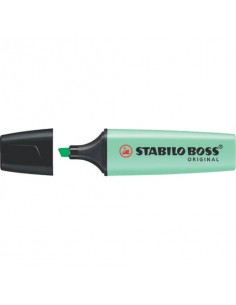 Evidenziatore Stabilo Boss Original Pastel 2-5 mm verde menta 70/116