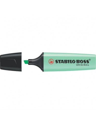 Evidenziatore Stabilo Boss Original Pastel 2-5 mm verde menta 70/116