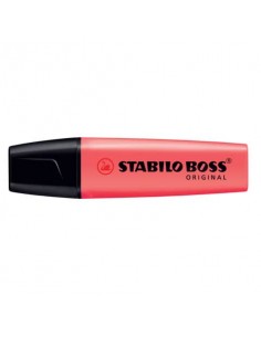 Evidenziatore Stabilo Boss Original 2-5 mm rosso 70/40