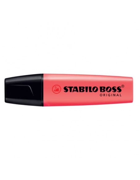 Evidenziatore Stabilo Boss Original 2-5 mm rosso 70/40