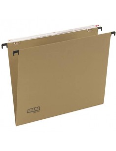 Cartelle sospese orizzontali per cassetti AVANA 33 cm fondo a V avana Conf. 50 pezzi - 060/330 Beta -B1