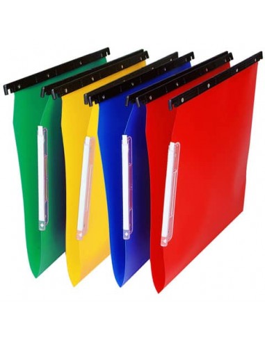 Cartelle sospese laterali per armadi CARTESIO PP 33 cm fondo a V assortiti conf. 25 pezzi - 514 M Beta -A7