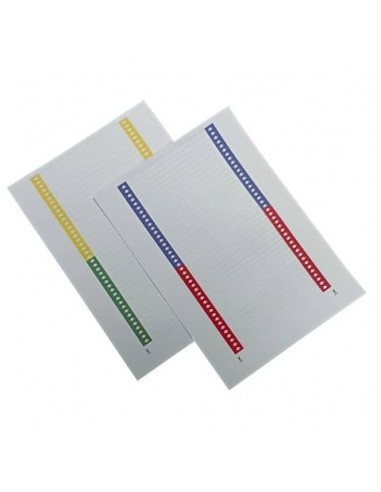 Cartoncini di ricambio BERTESI per cartelle sospese armadio mod. Beta conf. 10 ff da 40 (400 cartoncini) - 031 10