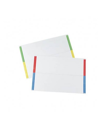 Cartoncini di ricambio BERTESI per cartelle sospese cassetto - ass.ti conf. 10 ff da 28 (280 cartoncini) - 032 10