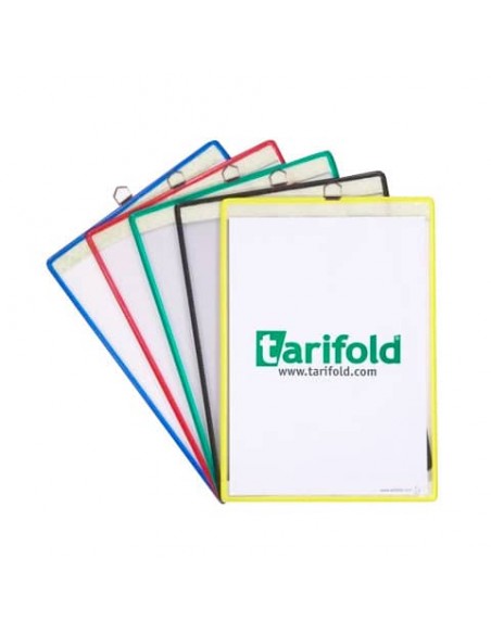 Buste portavvisi Tarifold® T-Technic - con gancio A4 assortito conf. 5 buste - B154509