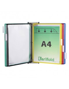 Leggio murale Tarifold® A4 10 buste in PVC B414609