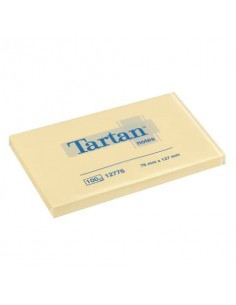 Foglietti riposizionabili Tartan™ Notes 100 ff 63 g/m² giallo 127x76mm conf. da 12 blocchetti 7100296678