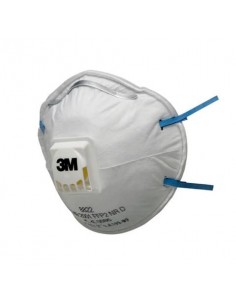 Maschera facciale monouso Moulded 3M serie 8000 Classic con valvola FFP2 conf. 10 pezzi - 7100142986