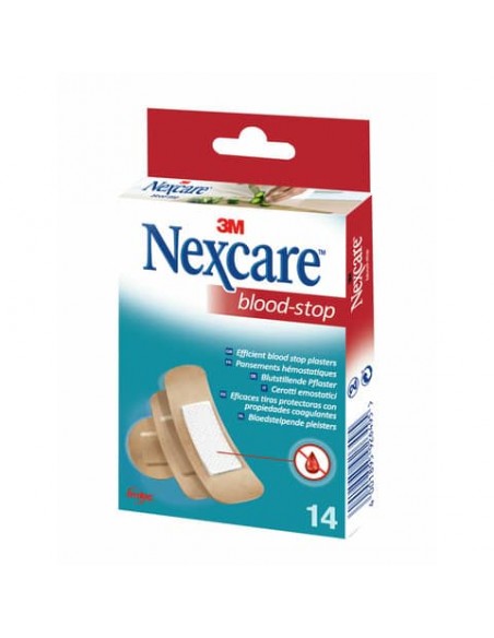 Cerotti Nexcare Blood Stop assortiti in 3 misure assortiti Conf. 14 cerotti - 7100301431